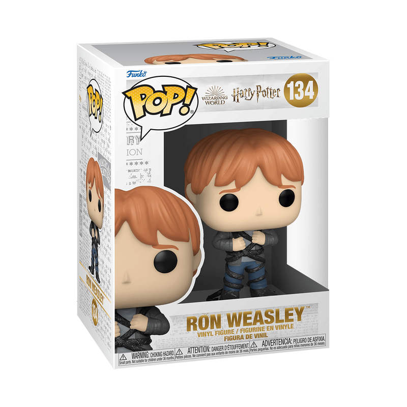 FUNKO POP! Harry Potter - Ron Weasley con trampa planta 134