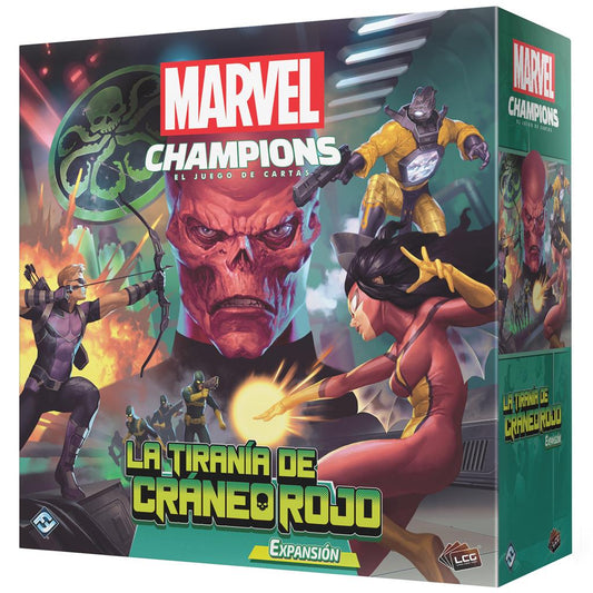 Juego de mesa Marvel Champions: La tiranía de Cráneo Rojo (expansión)