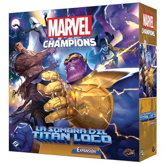 Juego de mesa Marvel Champions: La sombra del titán loco (expansión)