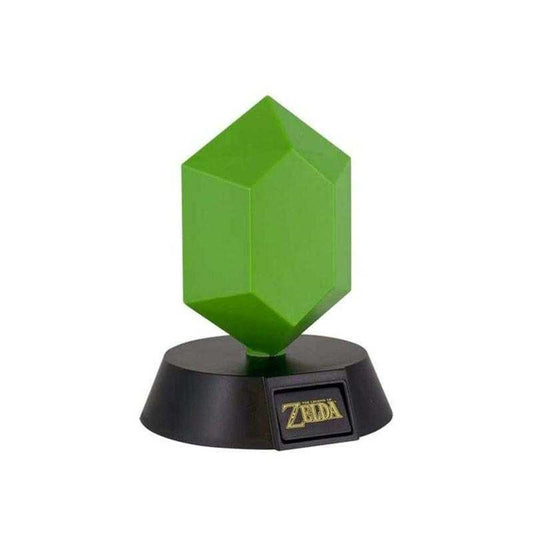 Lámpara The Legend of Zelda en forma de rupia verde