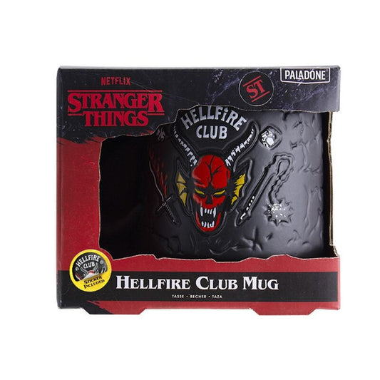 Taza con relieve Stranger Things Hellfire Club