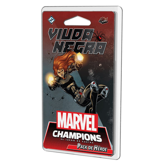Juego de mesa Marvel Champions: Viuda Negra (pack de héroe)