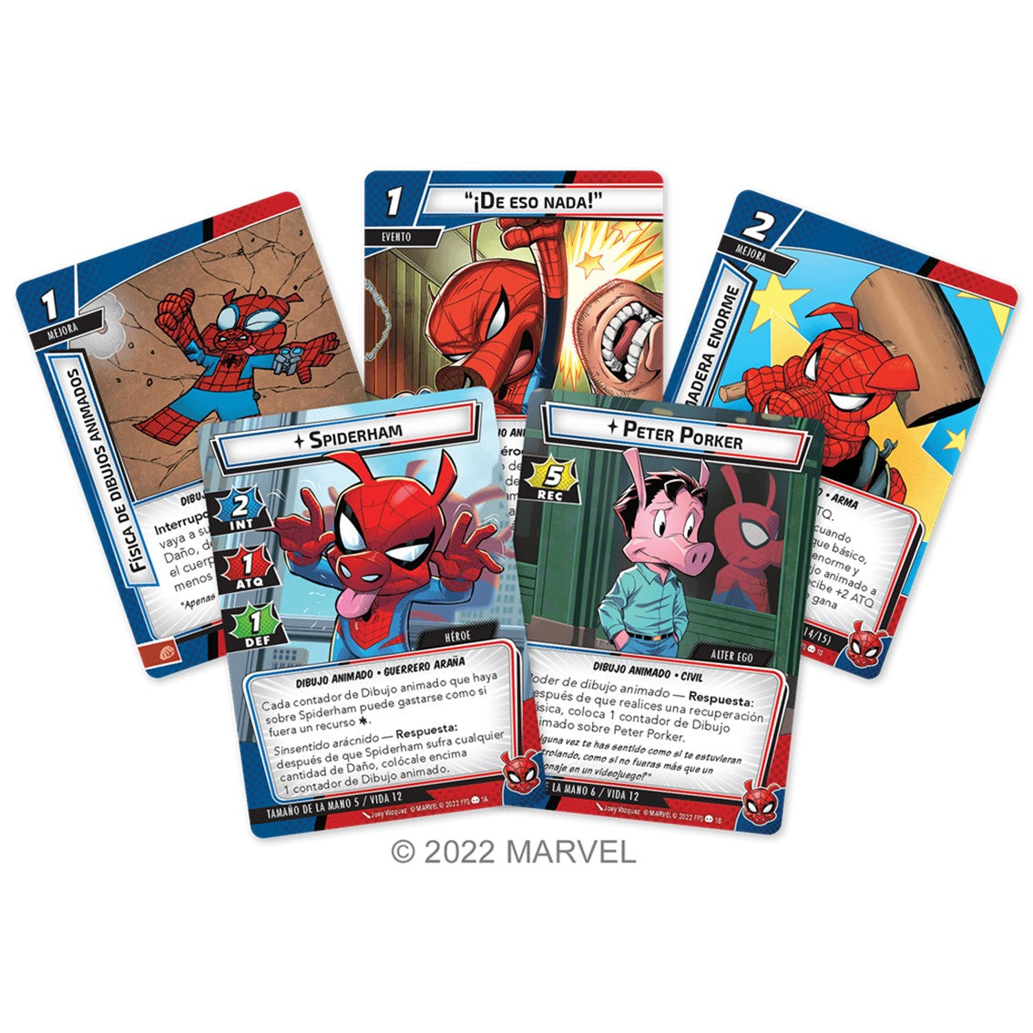 Juego de mesa Marvel Champions: Spider-Ham (pack de héroe)