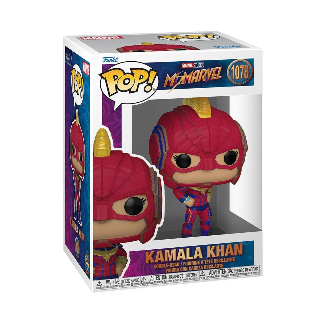 FUNKO POP! Marvel: Ms. Marvel - Kamala Khan 1078