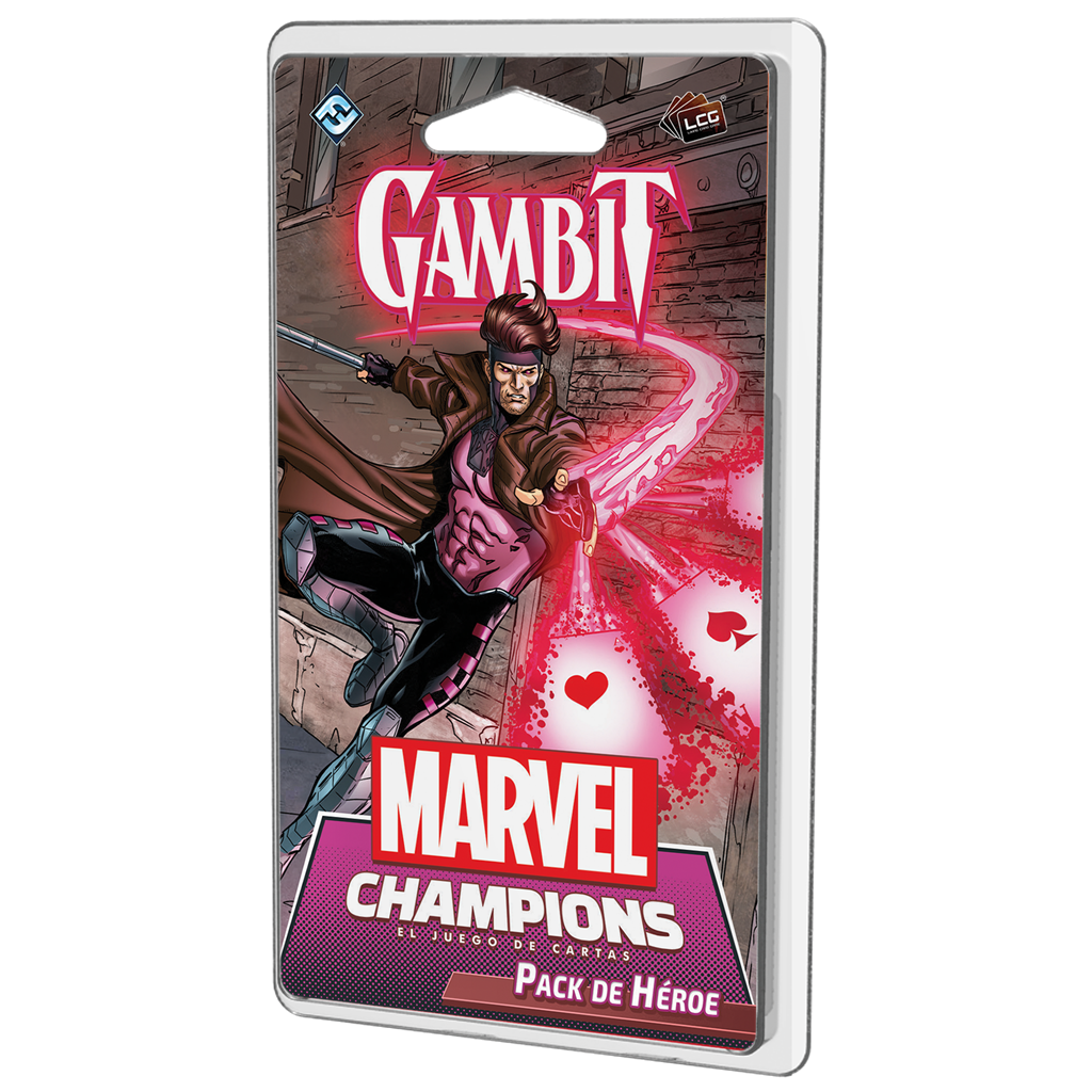 Juego de mesa Marvel Champions: Gambit (pack de héroe)