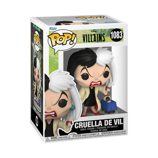 FUNKO POP! Disney: Villanos - Cruella de Vil 1083
