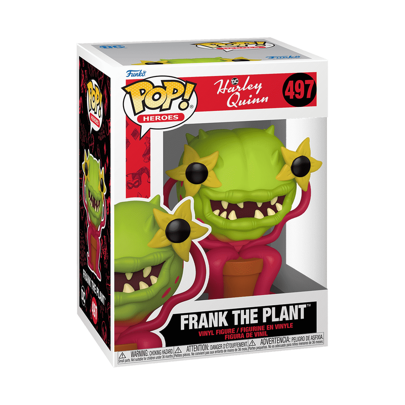FUNKO POP! DC: Harley Quinn - Frank the Plant 497