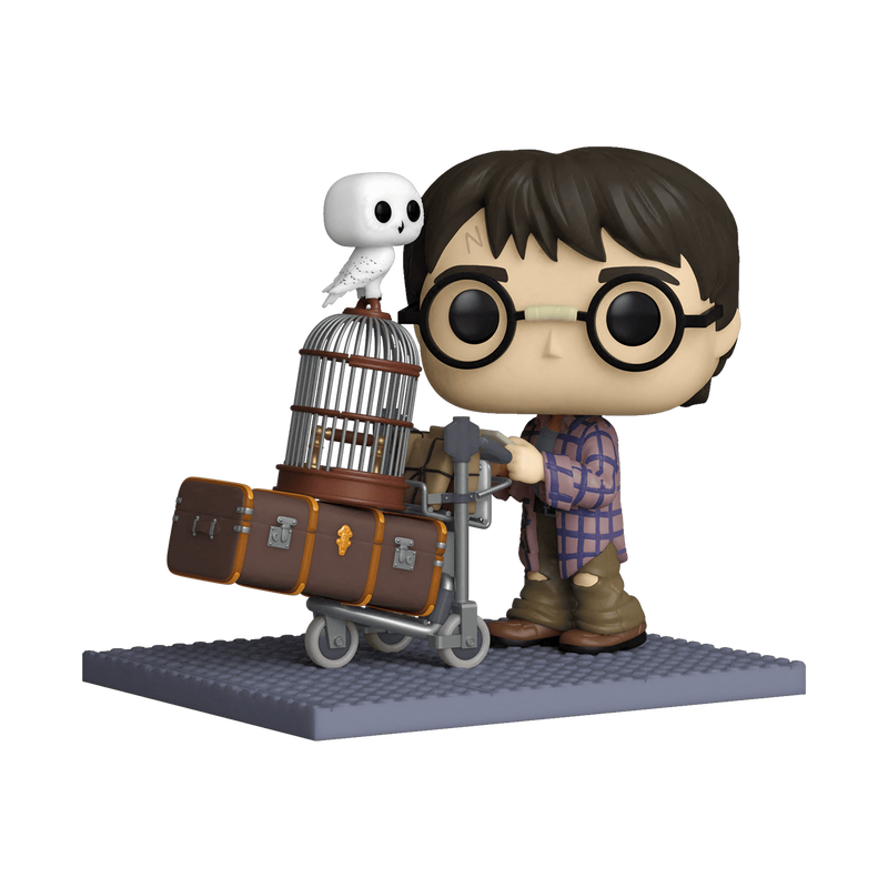 FUNKO POP! Harry Potter - Harry Potter empujando el carrito con Hedwig 135