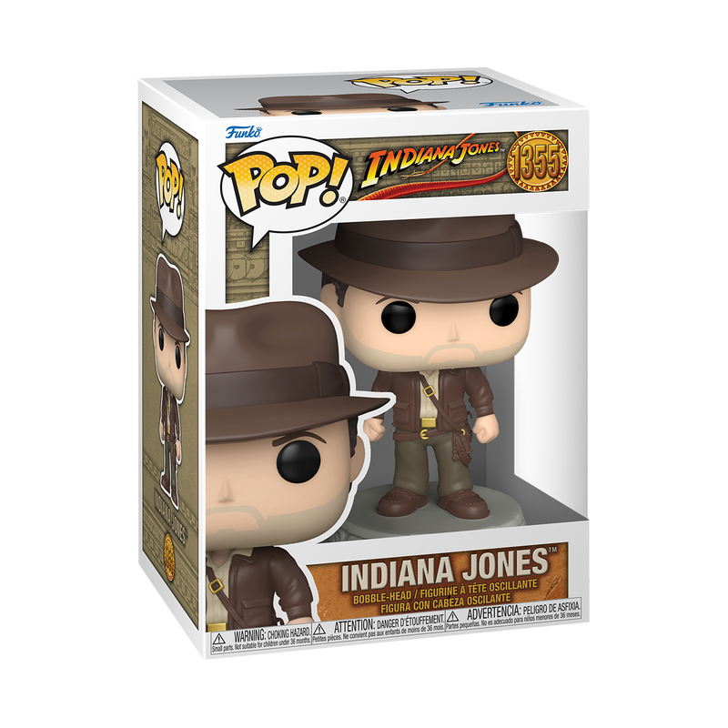 FUNKO POP! Indiana Jones - Indiana Jones con chaqueta 1355