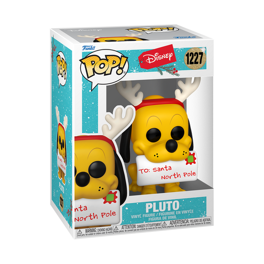 FUNKO POP! Disney: Navidad - Pluto 1227
