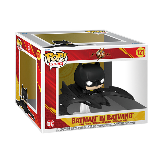FUNKO POP! DC: The Flash - Batman en Batwing 121 (Deluxe)