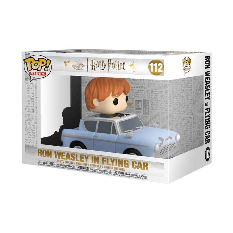 FUNKO POP! Harry Potter - Ron Weasley en coche volador 112