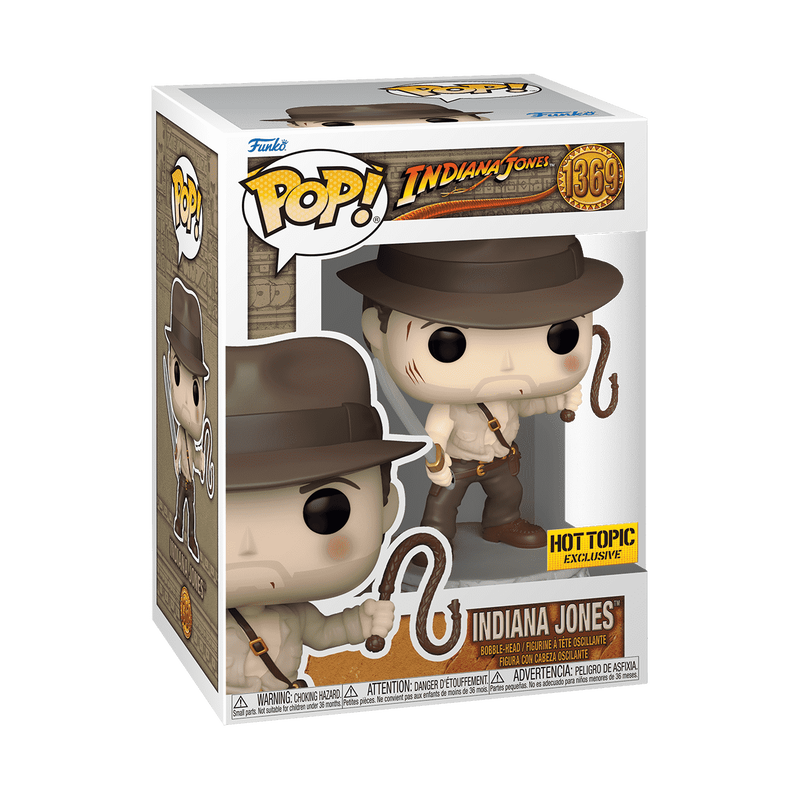 FUNKO POP! Indiana Jones - Indiana Jones con látigo 1369 (EXCLUSIVE)
