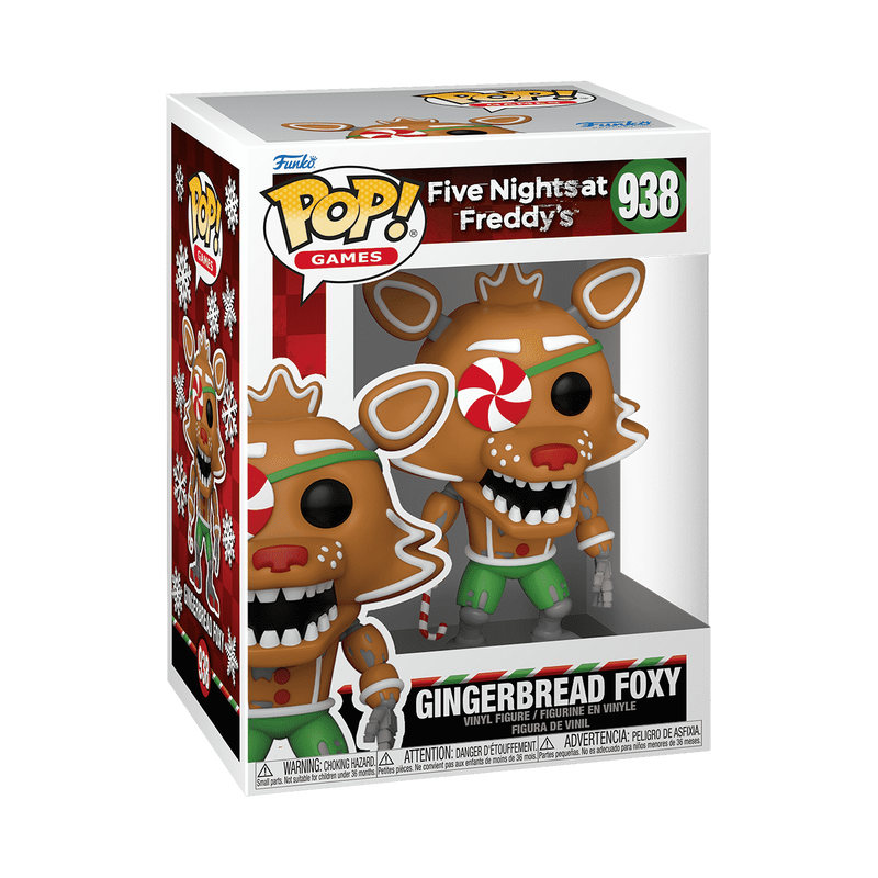 FUNKO POP! Five Nights at Freddy's: Navidad - Gingerbread Foxy 938