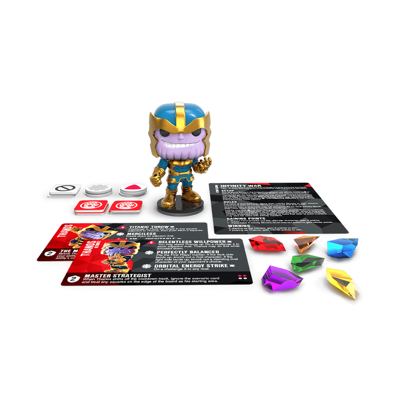 Juego de mesa Funkoverse: Marvel 101 (expansión Thanos)