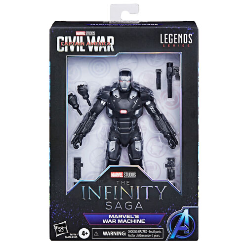 Figura Marvel War Machine - Capitán América: Civil War (The Infinity Saga) (15cm)