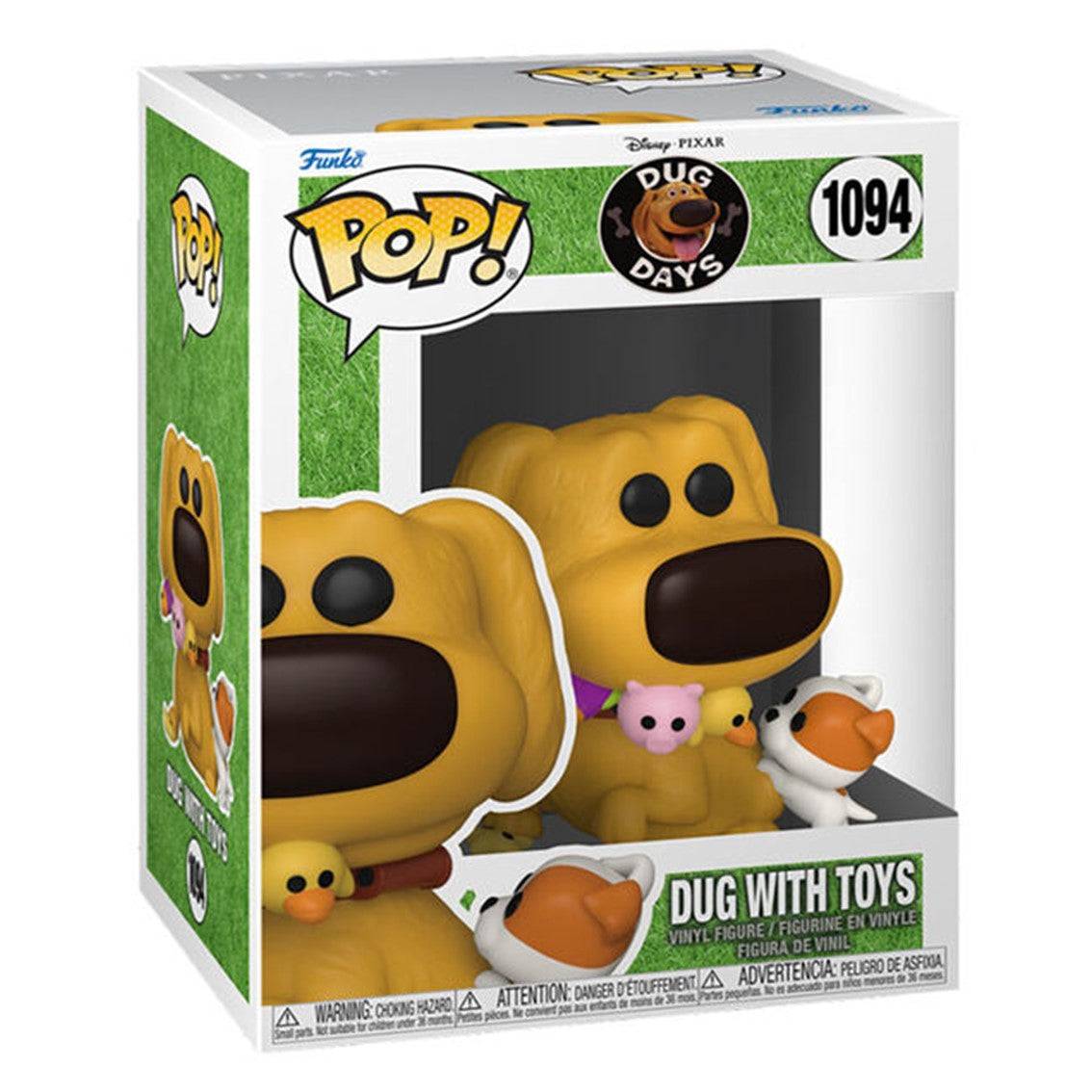 FUNKO POP! Disney: Dug Days (Up) - Dug con juguetes 1094