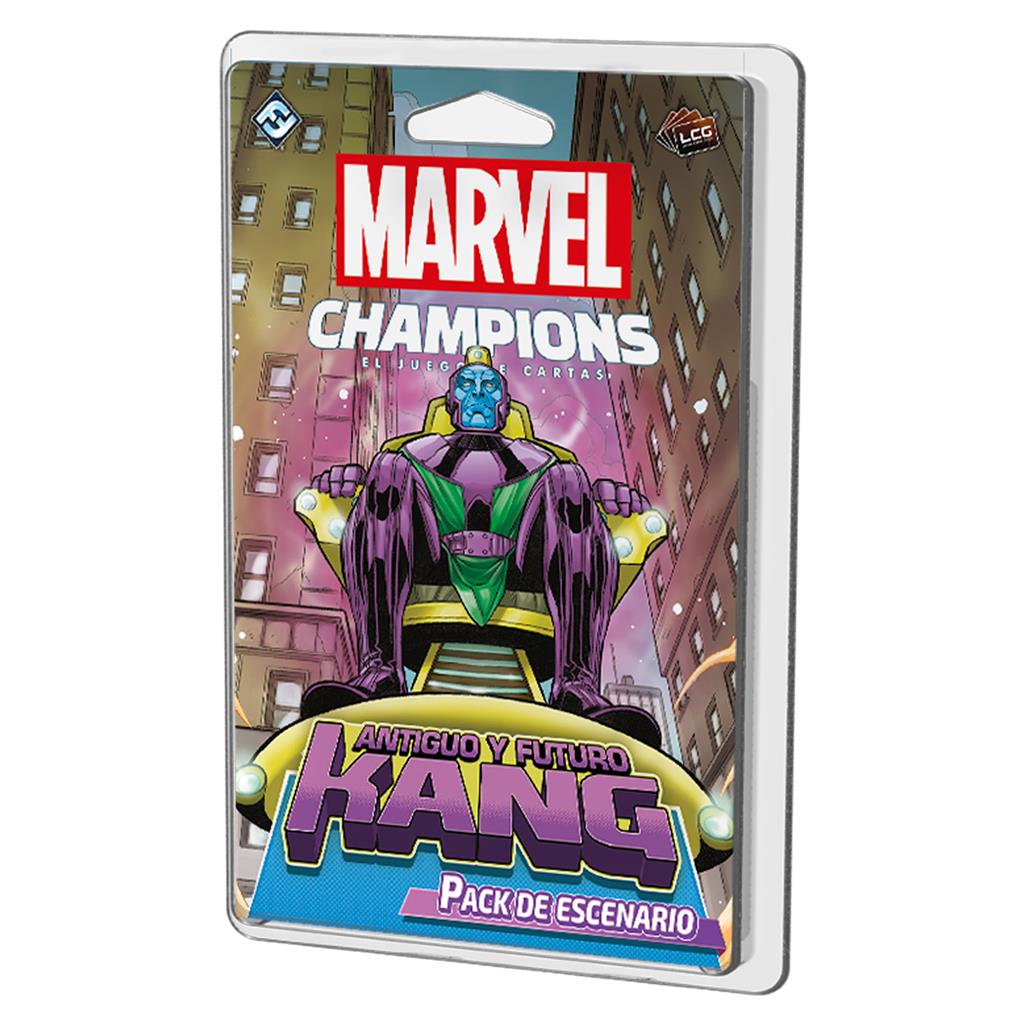 Juego de mesa Marvel Champions: Antiguo y futuro Kang (pack de escenario)