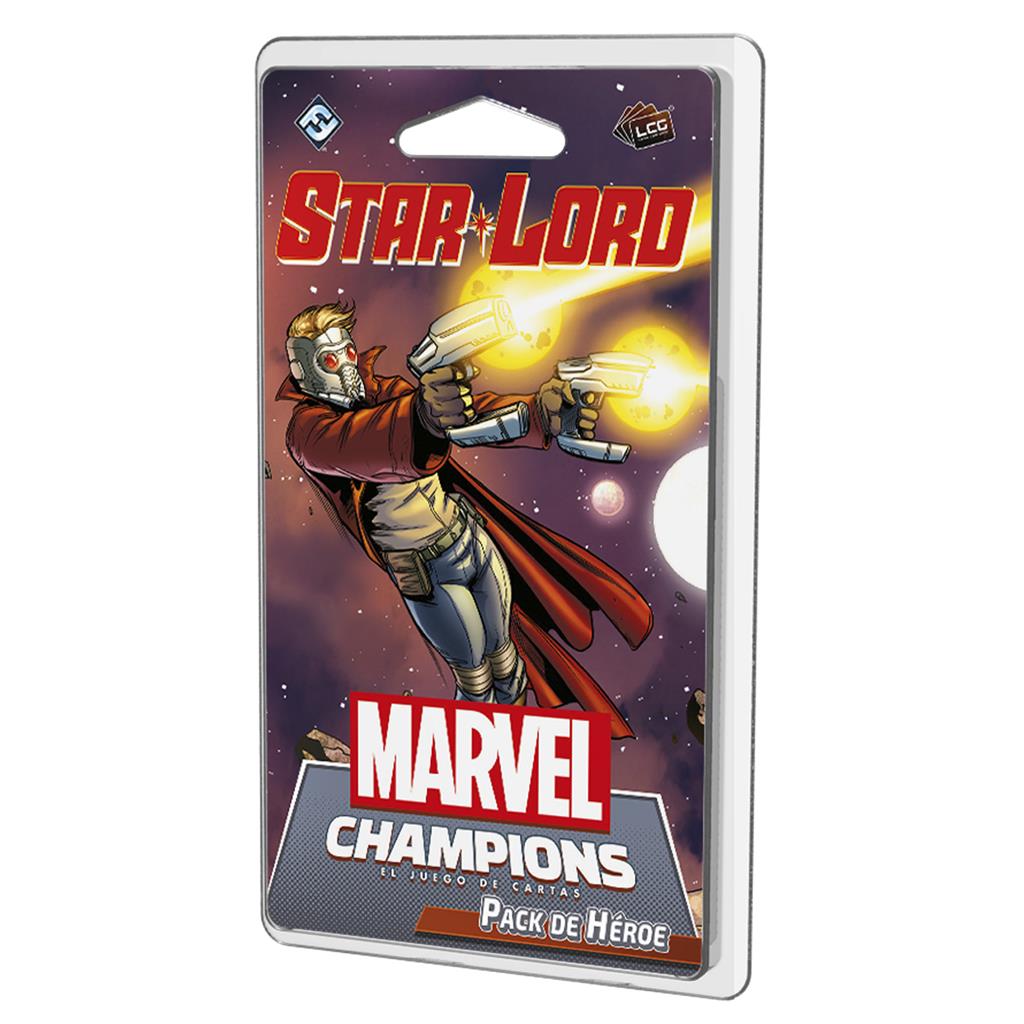 Juego de mesa Marvel Champions: Star-Lord (pack de héroe)