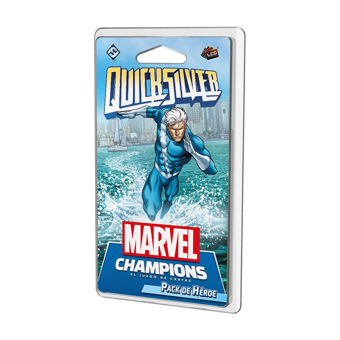Juego de mesa Marvel Champions: Quicksilver (pack de héroe)