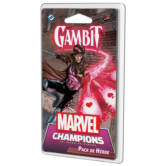 Juego de mesa Marvel Champions: Gambit (pack de héroe)