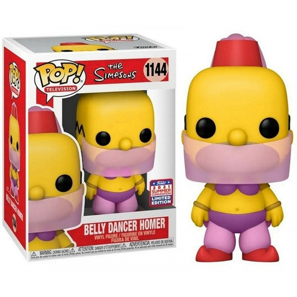FUNKO POP! The Simpsons - Belly Dancer Homer 1144 (EXCLUSIVO)