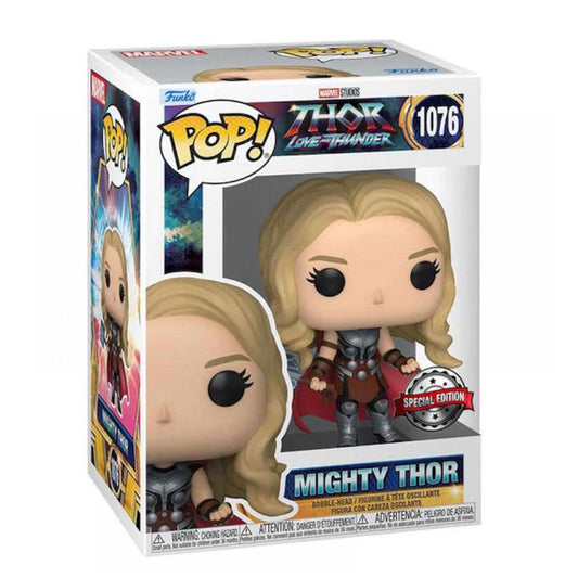 FUNKO POP! Marvel: Thor: Love and Thunder - Mighty Thor 1076 (SPECIAL EDITION)
